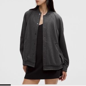 Lululemon Scuba oversized varsity jacket